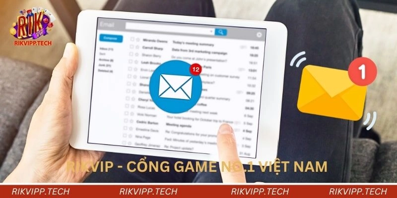 Cập nhật link vào nền tảng qua hệ thống Email hoặc tin nhắn của cổng game